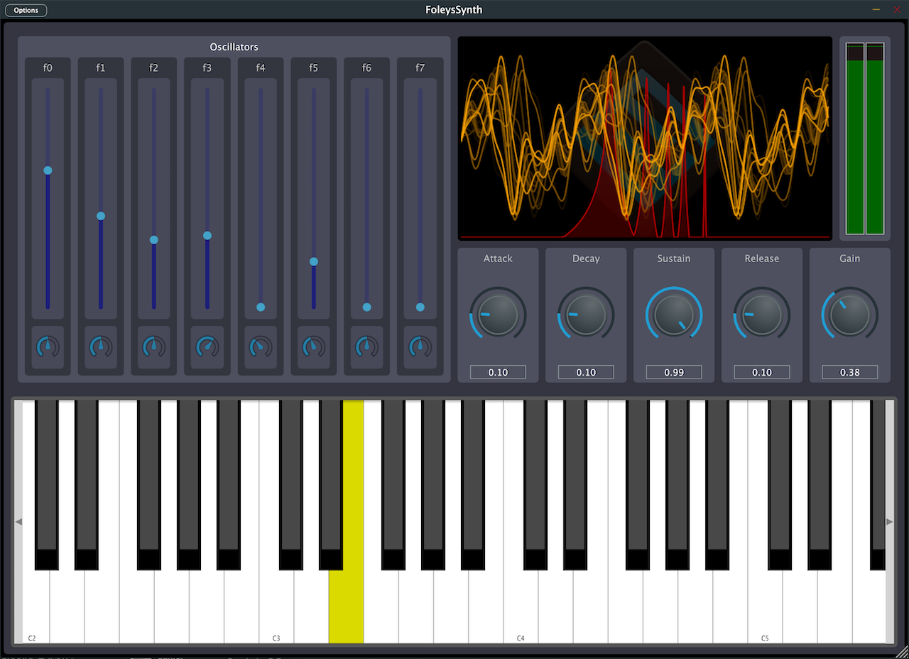FoleysSynth Screenshot